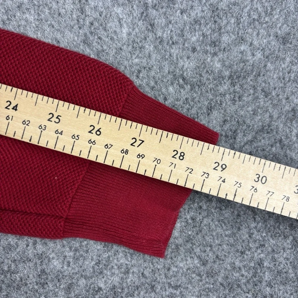 Polo Ralph Lauren Sweater‎ Mens Xl Red Long Sleeve Preppy Pima Cotton Casual